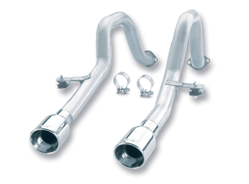 Borla 1997-2004 Chevrolet Corvette 5.7L 8cyl RWD Very Aggressive Cat-Back Exhaust - Off-Road/Racing
