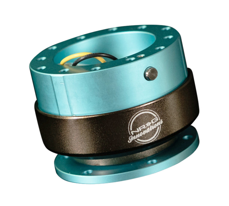 NRG Quick Release Gen 2.0 - Minty Fresh Body / Titanium Chrome Ring (SRK-200MF)