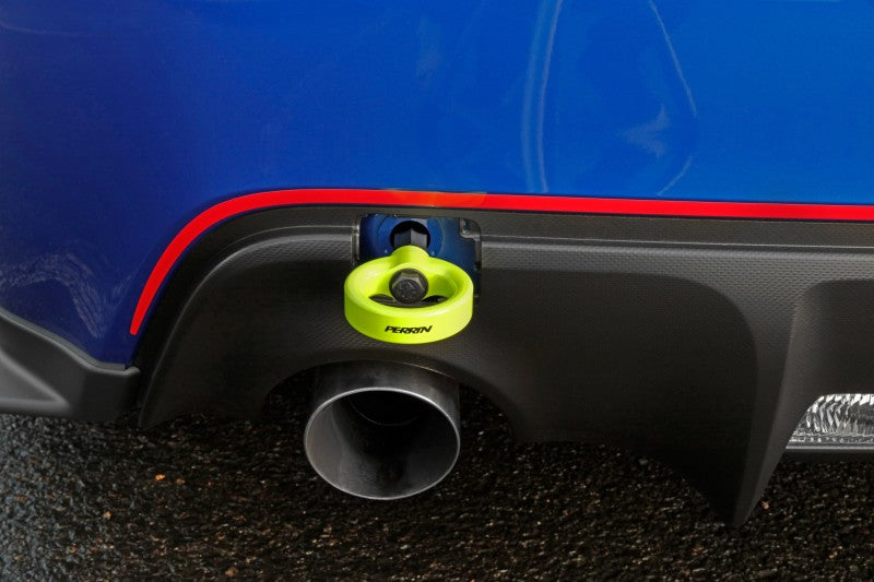 Perrin 13-25 Subaru BRZ / 13-20 Scion FR-S & Toyota 86 / 22-25 GR86 Tow Hook Kit (Rear) - Neon Yellow (PSP-BDY-255NY) - photo 8
