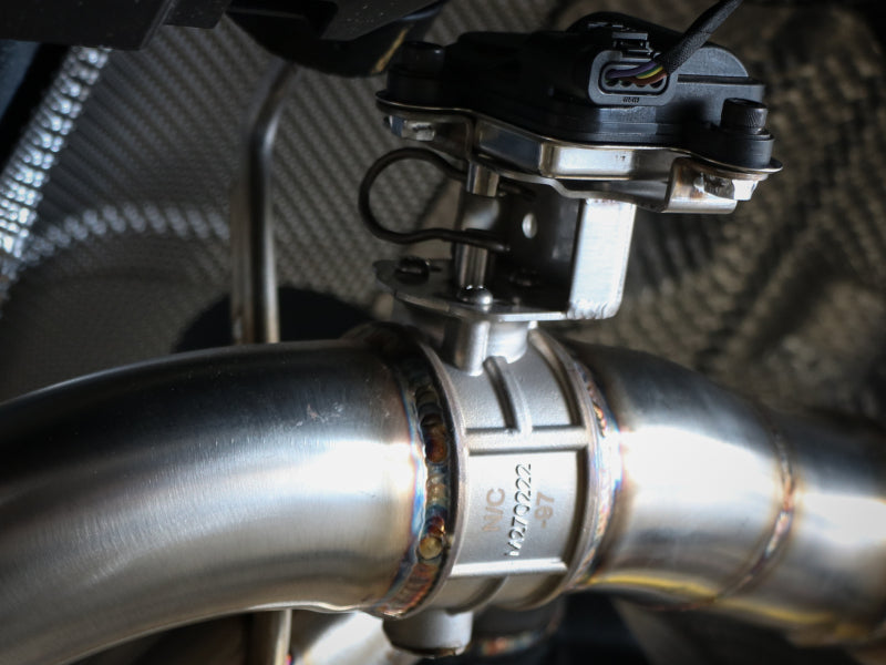 aFe POWER Takeda 2020 Toyota Supra L6-3.0L 3in-2.5in 304 Stainless Steel Cat-Back Exhaust Carbon Tips - photo 5