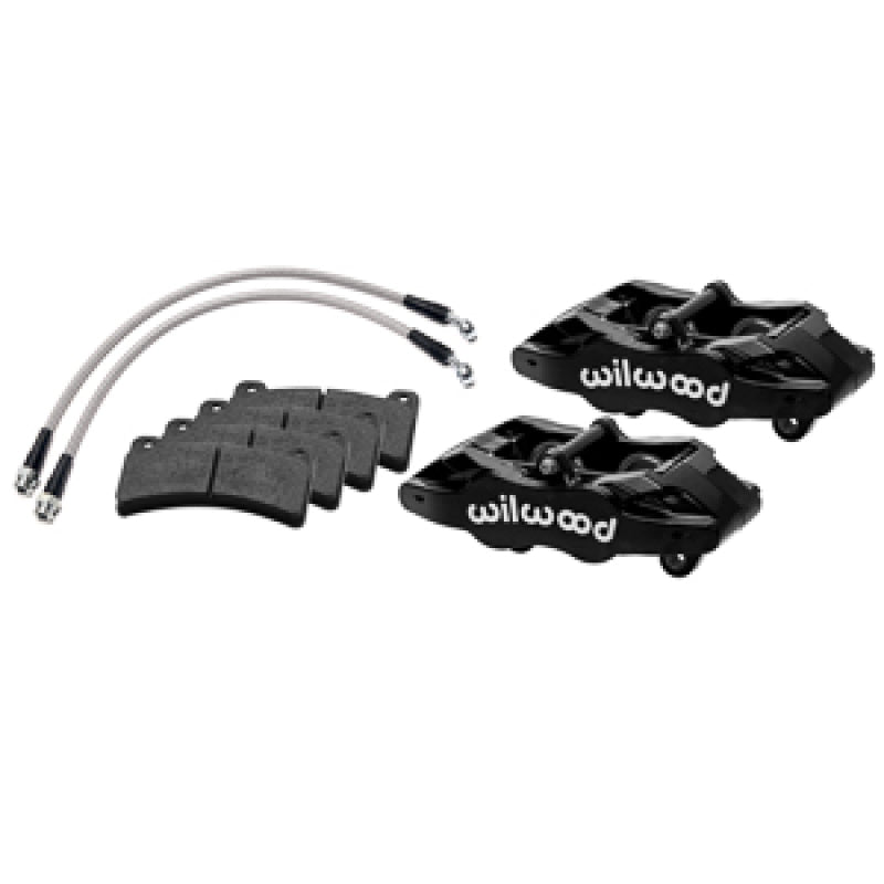 Wilwood 2005-2013 Chevrolet Corvette C6 Base DPC56 Rear Caliper Kit - Black