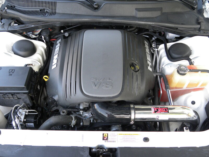 Injen 2009-2014 Dodge Challenger Hemi 5.7L V8 SRT-8 6.1L 5.7L V8 Polished Power-Flow Air (injPF5061P) - photo 2
