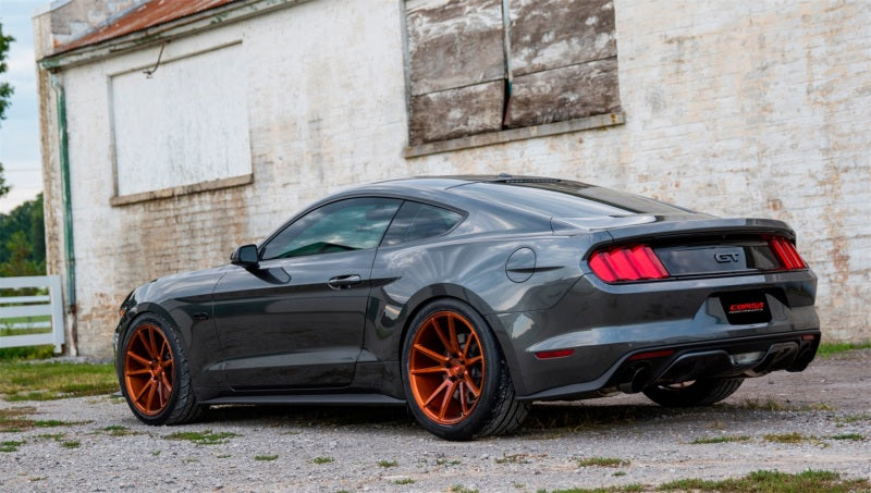 CORSA Performance 2015-2017 Ford Mustang GT 5.0 3in Axle-Back Exhaust Black Dual Tips (Touring) - photo 2