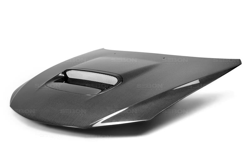 Seibon 2008-2009 Subaru WRX/STI OEM Carbon Fiber Hood - photo 3