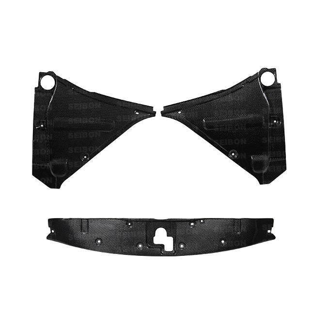 Seibon 2009-2010 Nissan GT-R R35 Carbon Fiber Cooling Plate