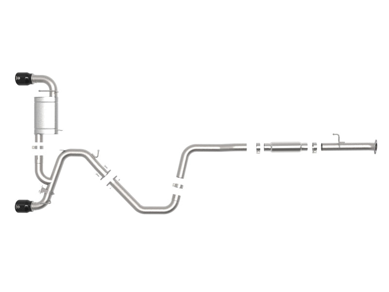 aFe Power Cat-Back Exhaust - 2019-2020 Hyundai Veloster N L4-2.0L - photo 4