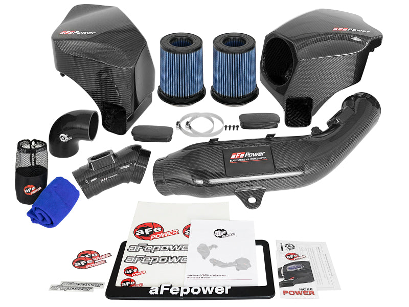aFe Momentum GT Pro 5R Cold Air Intake System 2015-2017 BMW M3/M4 S55 (tt) (afe54-76305-CF) - photo 9
