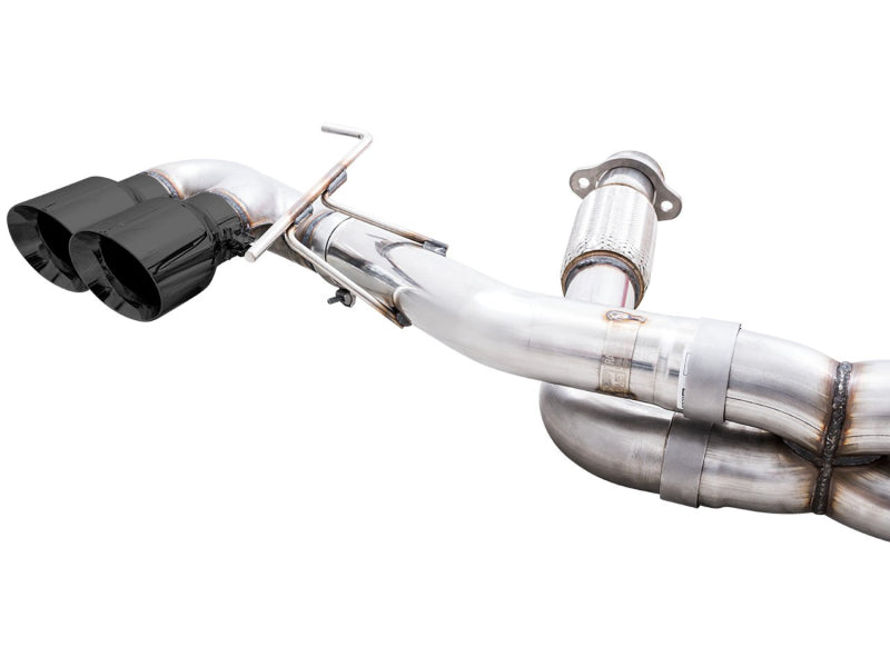 AWE Tuning 2020 Chevrolet Corvette (C8) Track Edition Exhaust - Quad Diamond Black Tips - photo 4