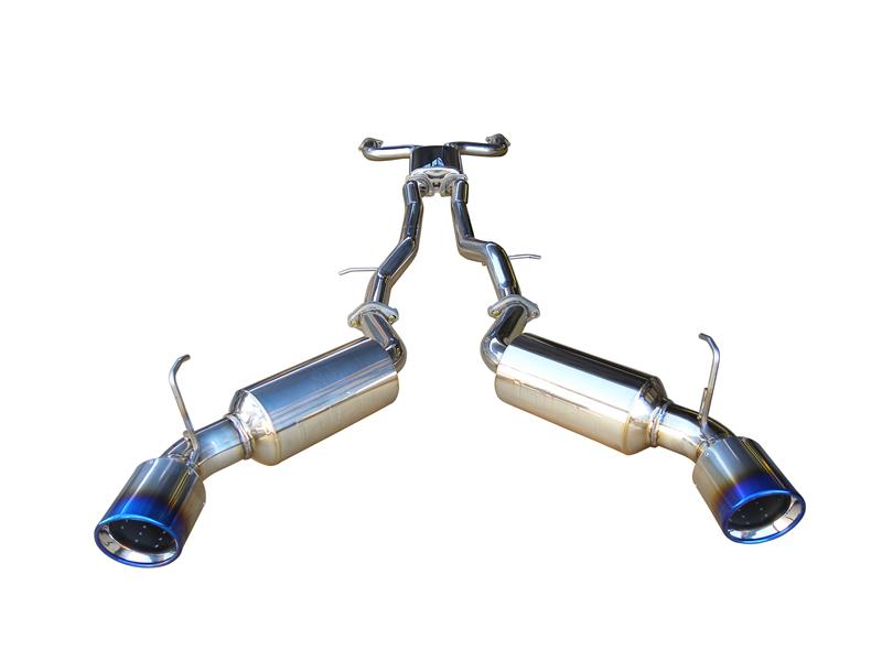 Injen 2008-2013 Infiniti G37 V6 3.7L RWD Coupe Only 76mm Stainless Steel Exhaust with Titanium Tips - photo 2