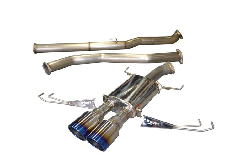 Injen 2017-2019 Honda Civic Type-R 3in Stainless Steel Cat-Back Exhaust with Dual Burnt Titanium Tips - photo 2