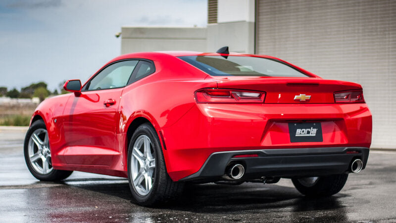 Borla 2016-2017 Chevrolet Camaro 3.6L V6 Single Split Rear Exit ATAK Axle-Back Exhaust - photo 2