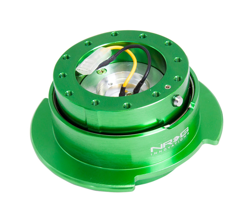 NRG Quick Release Kit Gen 2.5 - Green Body / Titanium Chrome Ring (SRK-250GN) - photo 2