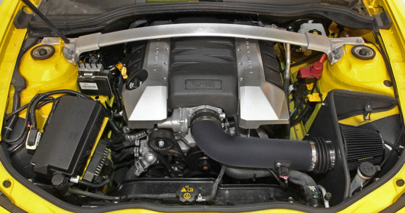 Spectre 2010-2015 Chevy Camaro V8-6.2L F/I Air Intake Kit - Black w/ Black Filter (spe99080K) - photo 4