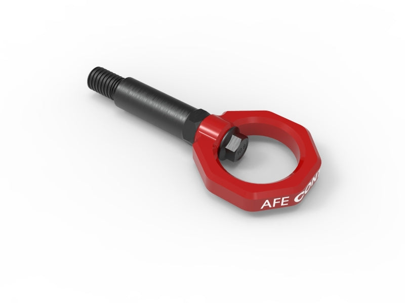 aFe Control Front Tow Hook Red BMW F-Chassis 2/3/4/M (450-502001-R) - photo 2