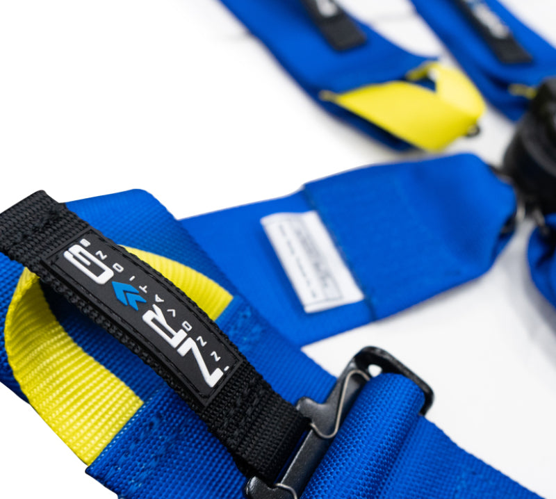 NRG FIA 6-Point 2in. Shoulder Belt for HANS Device/ Rotary Cam Lock Buckle/ 3in. Waist Belt - Blue (SBH-HRS6PCBL) - photo 2