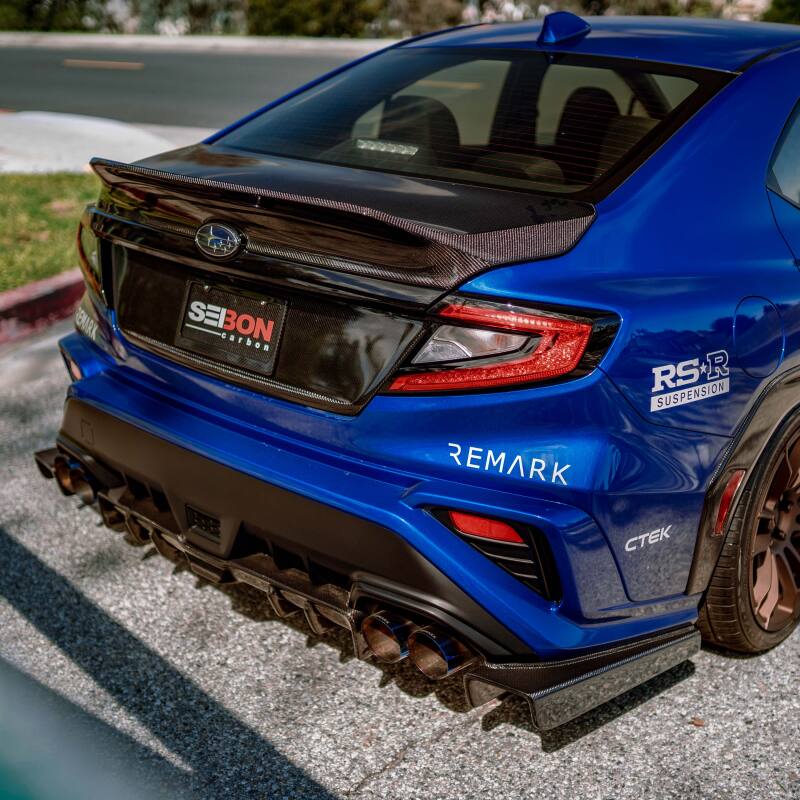Seibon 2022 Subaru WRX C-style Carbon Fiber Trunk Lid - photo 6