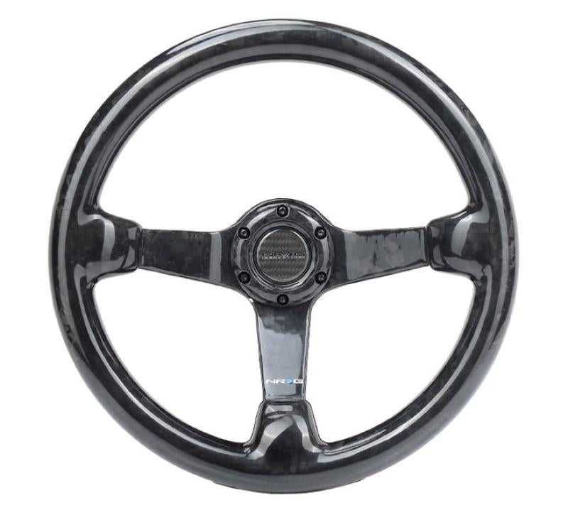 NRG Forged Carbon Fiber Steering Wheel (350mm / 3in. Deep) (ST-036FC)