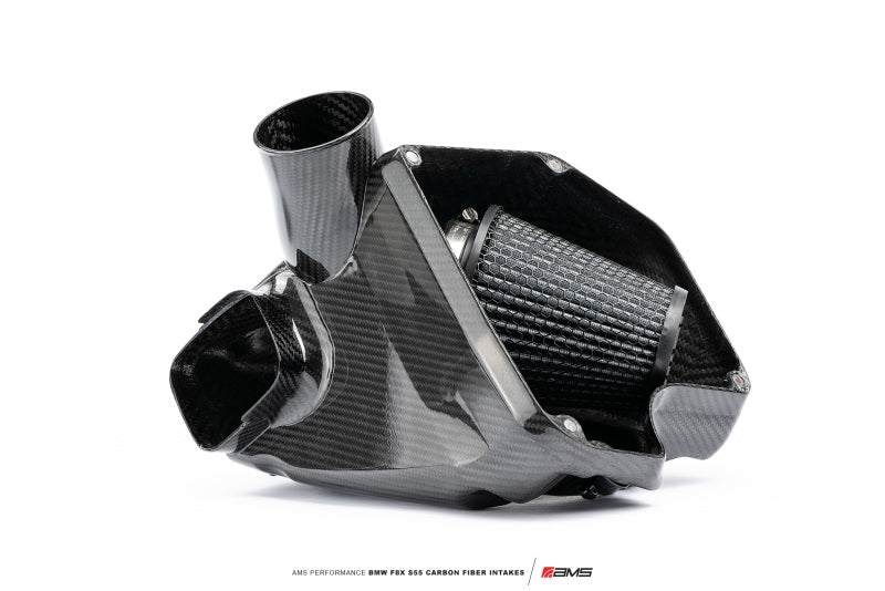 AMS Performance 2015-2018 BMW M3 / 2015-2020 BMW M4 w/ S55 3.0L Turbo Engine Carbon Fiber Intake (amsAMS.39.08.0001-1) - photo 8