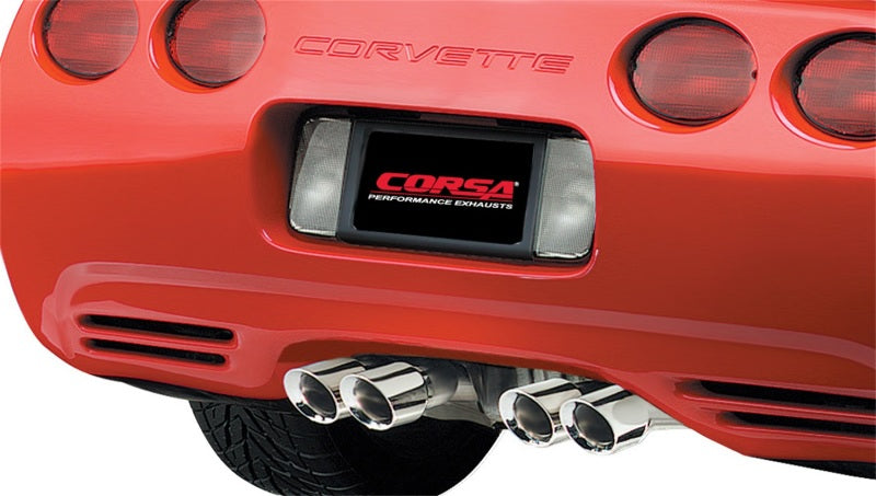 CORSA Performance 1997-2004 Chevrolet Corvette C5 Z06 5.7L V8 Polished Xtreme Axle-Back Exhaust - photo 3