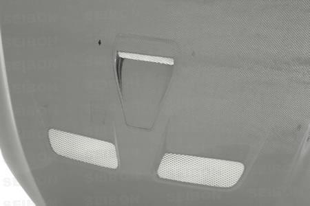 Seibon 2008-2012 Mitsubishi Evo X OEM style Carbon Fiber Hood - photo 2
