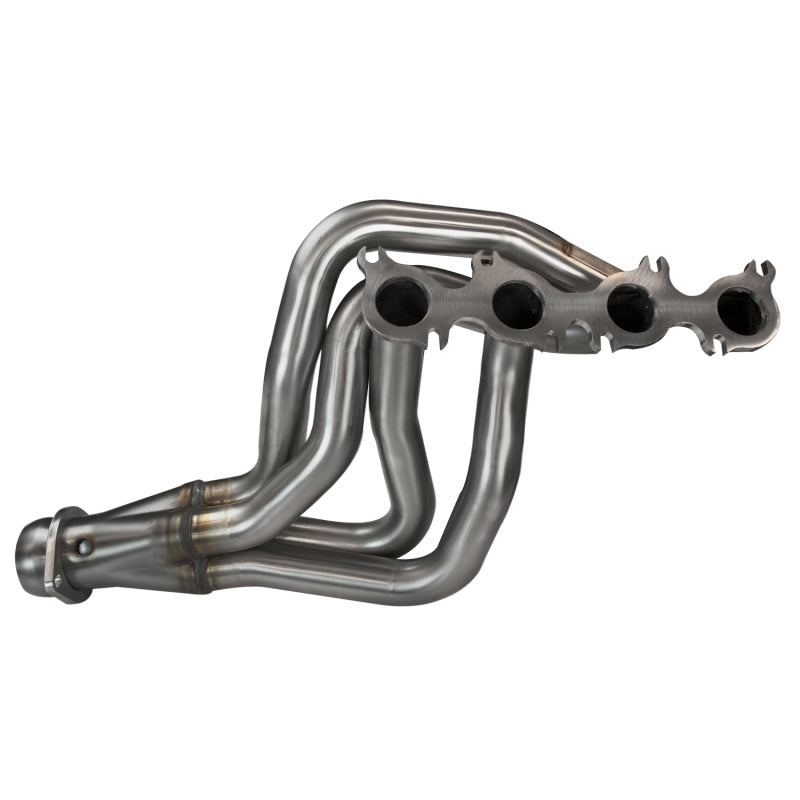 Kooks Headers 2015-2026 Mustang GT/DH 5.0L 4V 1-7/8 x3 SS Headers with Ultra Green Catted Conn Pipe/w OEM Adapters