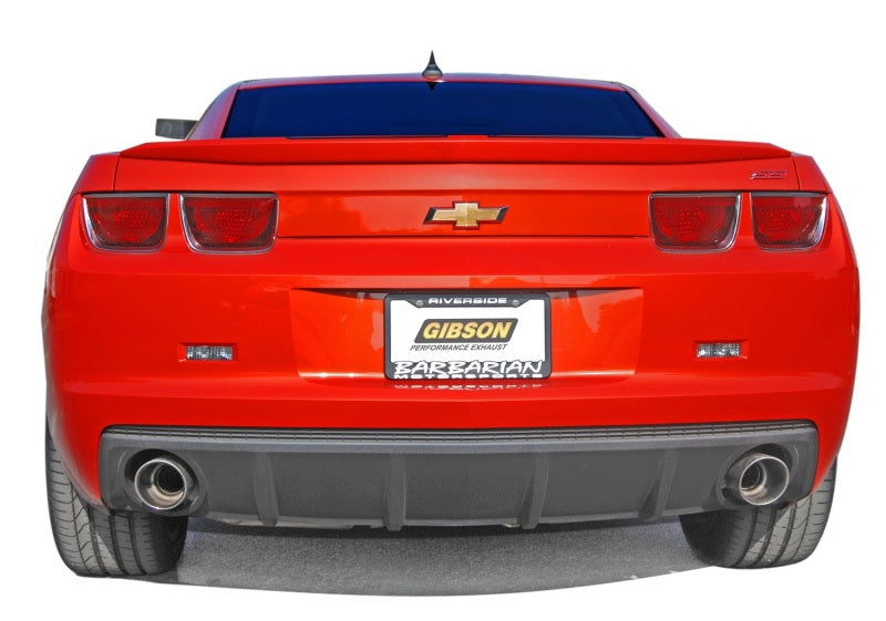 Gibson 2010 Chevrolet Camaro SS 6.2L 2.25in Cat-Back Dual Exhaust - Aluminized - photo 2