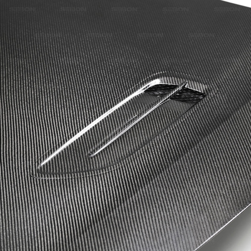 Seibon 2018+ Kia Stinger OE-Style Carbon Fiber Hood - photo 4