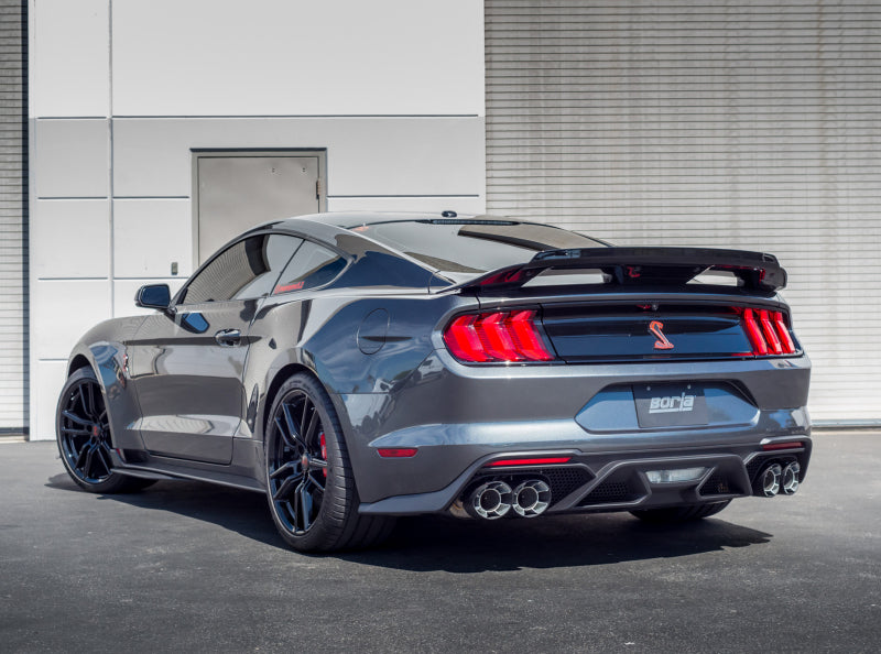 Borla 2020 Ford GT500 5.2L AT 3in ATAK Cat-Back Exhaust with Carbon Fiber Tips - photo 2