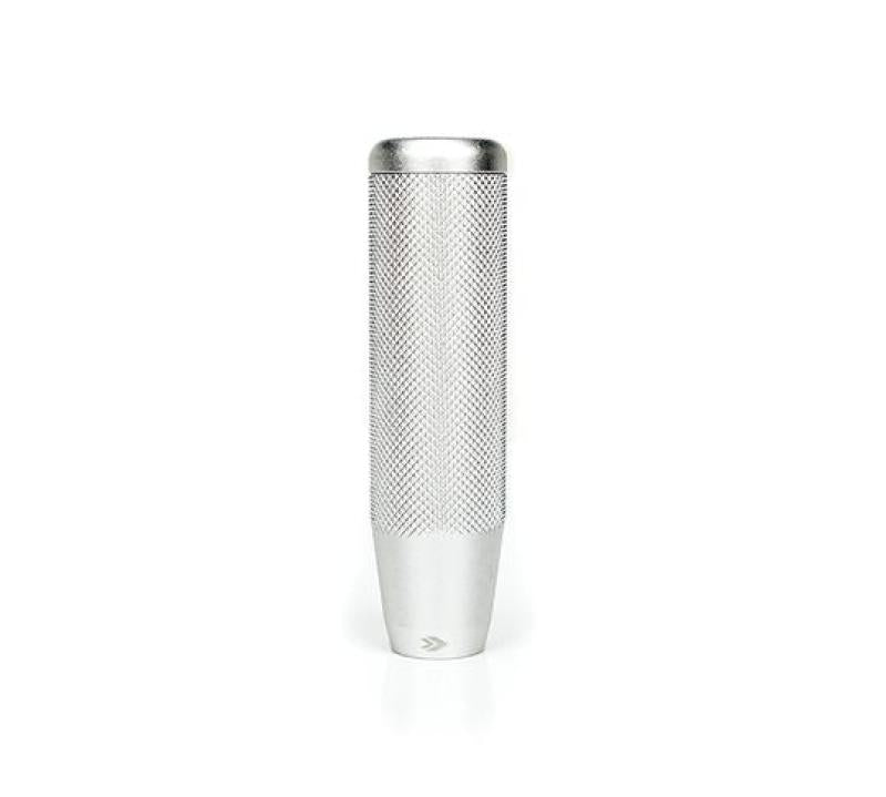 NRG Shift Knob Knurl Hidden Gem Short Silver (SK-800SL)
