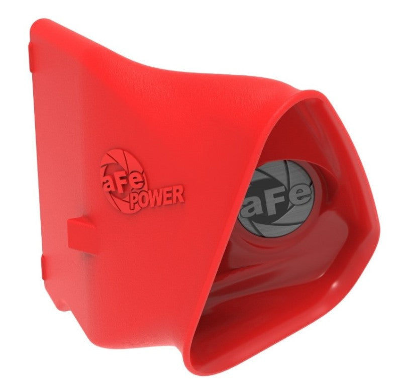 aFe Power 2015-2020 Ford Mustang 2.3l L4/3.7l V6/5.0l V8 Dynamic Air Scoop - Red (afe54-13015SR)