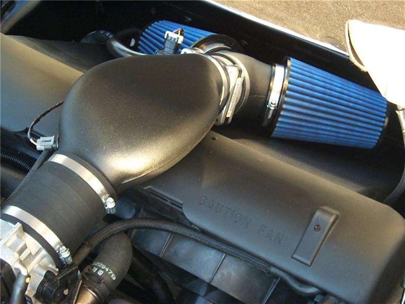 Volant 2001-2004 Chevrolet Corvette 5.7L Blue Recharger Pro5 Open Element Air Intake System (vol25957C) - photo 3
