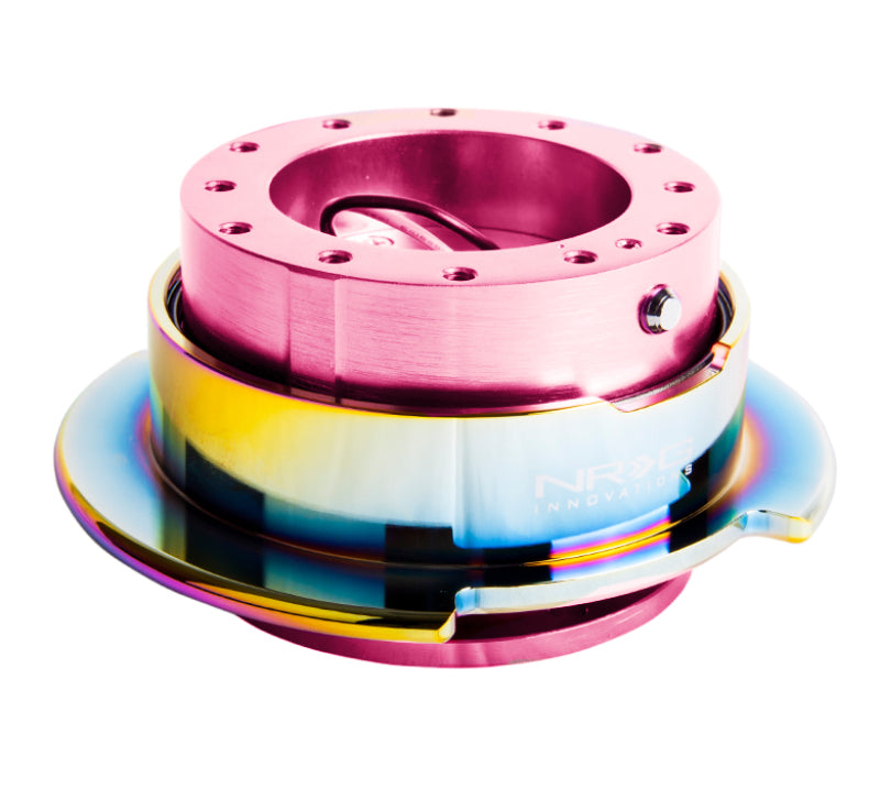 NRG Quick Release Gen 2.5 - Pink Body / Neochrome Ring (SRK-250PK/MC) - photo 3