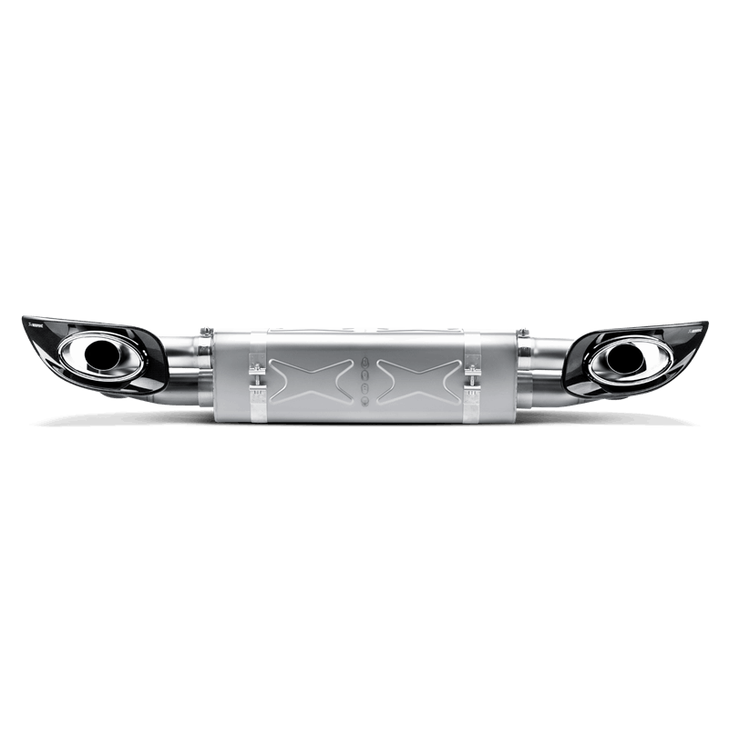 Akrapovic 2010-2013 Porsche 911 Turbo / Turbo S (997 FL) Slip-On Line (Titanium) with Titanium Tips - photo 2