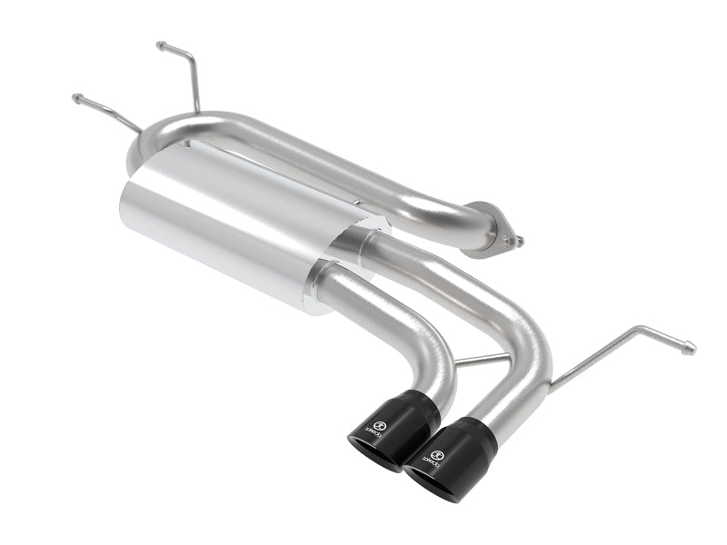 aFe Takeda 2-1/2in 304 Stainless Steel Axle-Back Exhaust with Black Tip 2016-2019 Mazda Miata L4 2.0L
