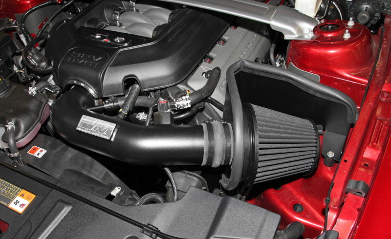 K&N 2011-2014 Ford Mustang GT 5.0L V8 Black Performance Intake Kit (knn71-3527) - photo 4