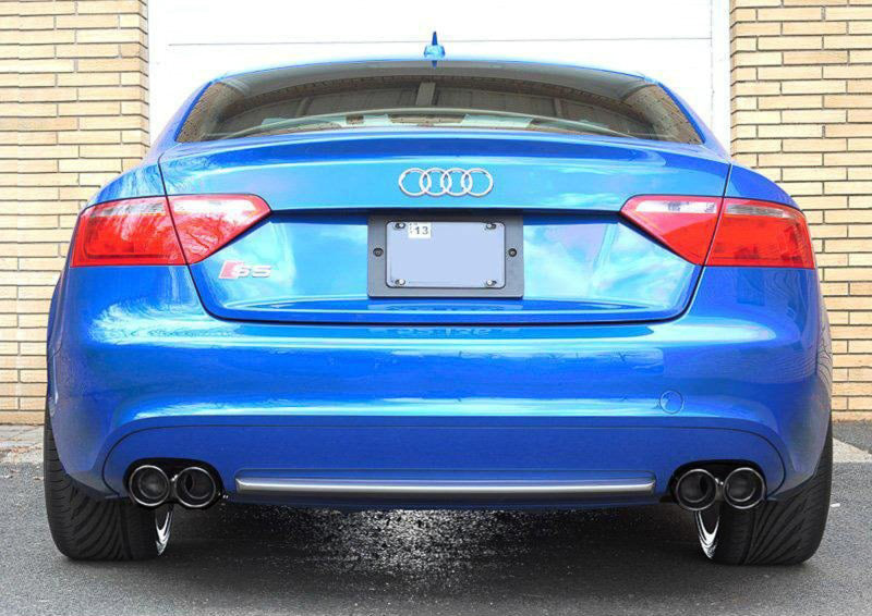 AWE Tuning Audi B8 S5 4.2L Track Edition Exhaust System - Polished Silver Tips - photo 2