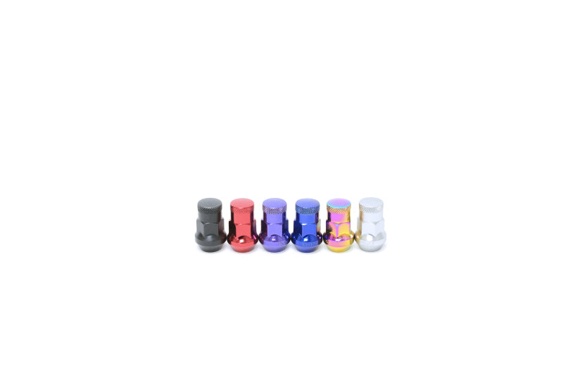 Muteki SR35 Closed End Lug Nut - Red 12x1.50 35mm Single Lug Nut (NS-03-1)