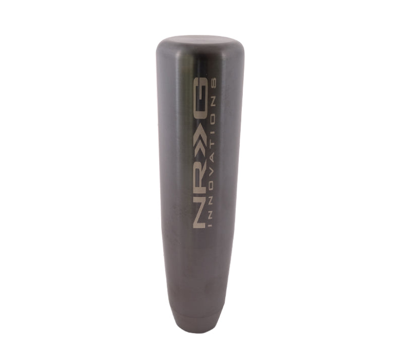 NRG Universal Heavy Weight Shift Knob - Black Chrome - Long (5 in.)