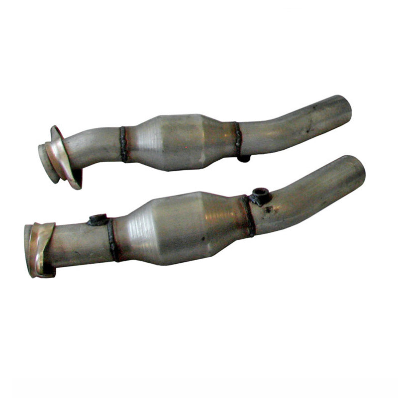 BBK 2005-2009 Mustang 4.0 V6 True Dual Cat-Back Exhaust Conversion Kit With X pipe - photo 3