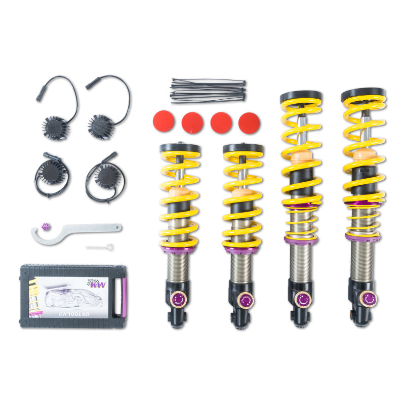 KW V4 Coilover Kit for Mercedes-Benz AMG GT R Coupe (Including ESC Modules) w/ Adaptive Suspension (3A72500C)