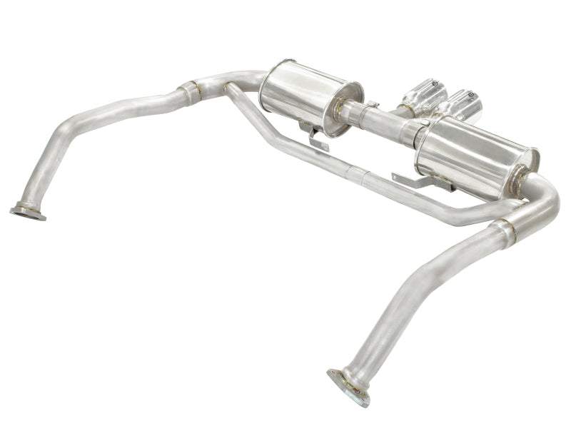 aFe ELITE 2005-2012 Porsche Boxster S (987.1-987.2) H6 3.4L 304 Stainless Steel Dual Cat-Back with Dual Polished Tip Exhaust - photo 5