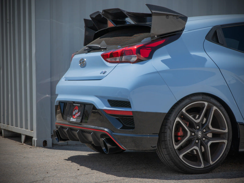 aFe Hyundai Veloster N 2021-2022 L4-2.0L Takeda Cat-Back Exhaust System - Black Tips - photo 4