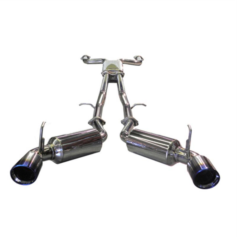 Injen 2003-2008 350Z Dual 60mm SS Cat-Back Exhaust with Built In Resonated X-Pipe - photo 4