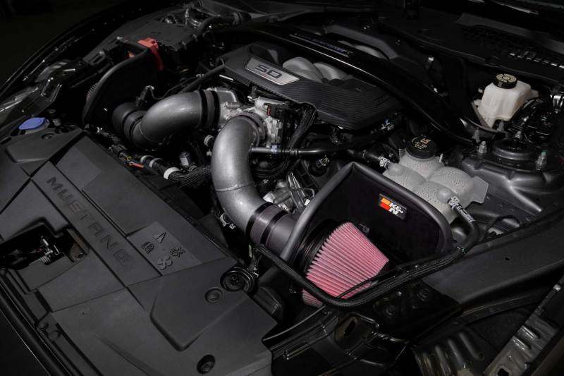 K&N 2024+ Ford Mustang V8 5.0L Typhoon Performance Air Intake System (knn69-3541TC) - photo 4