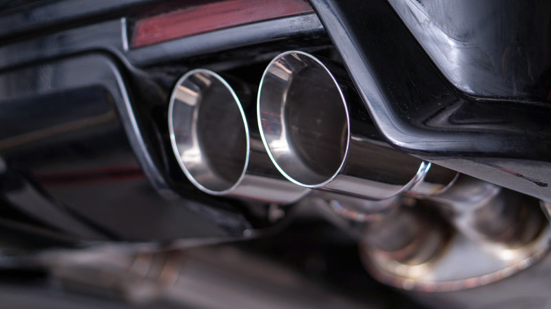 Stainless Works 2016-2018 Cadillac CTS-V Sedan Axle-Back System Dual-Mode Turbo Mufflers 4in Tips - photo 2