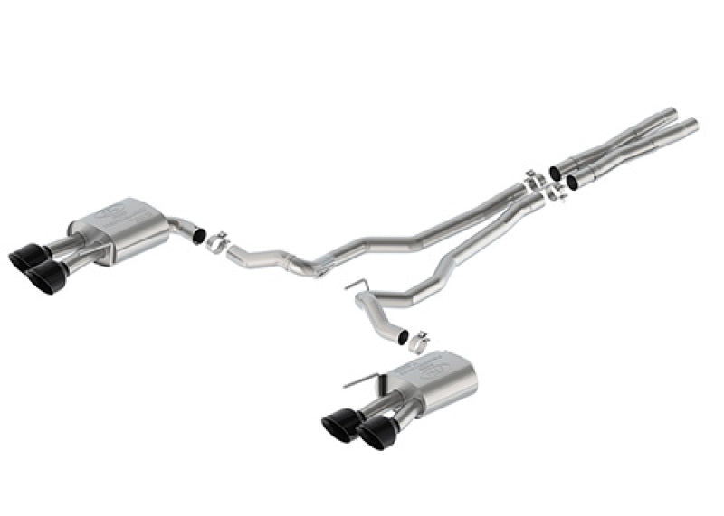 Ford Racing 2024 Mustang 5.0L Sport Non-Active Cat-Back Exhaust with Valance - Black Tip - photo 4