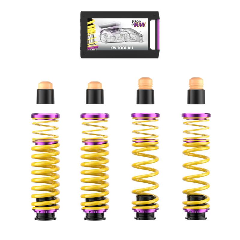 KW H.A.S. Height Adjustable Spring Kit for Mercedes-Benz SL63 AMG Roadster AWD (w/o OE Lift System) (253250AX)