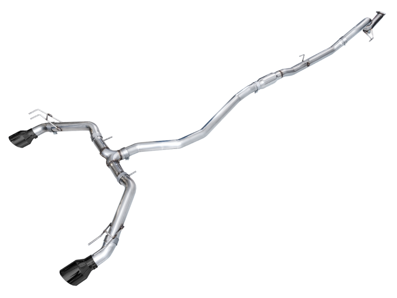 AWE Tuning 2022+ Honda Civic Si/Acura Integra Track Edition Cat-Back Exhaust - Dual Diamond Black Tips