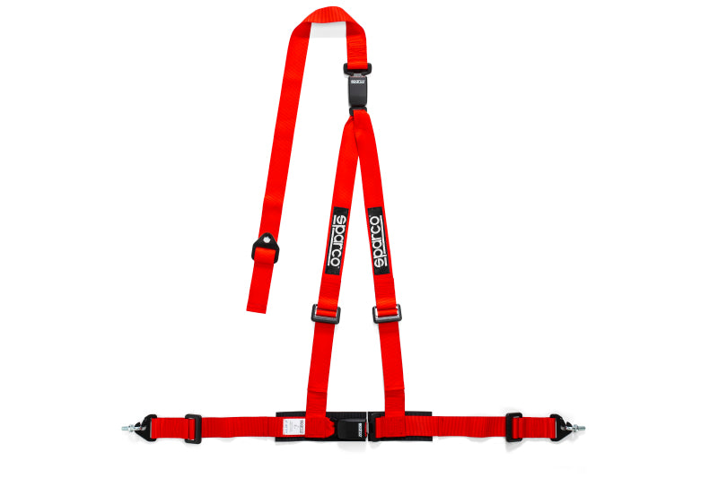 Sparco Belt 2 Inch Red 3-Point Double Release (04608DF1RS)