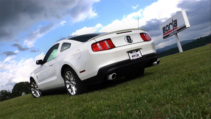 Borla 2011-2014 Ford Mustang 3.7L 6cyl Aggressive ATAK Exhaust (rear section only) - photo 4